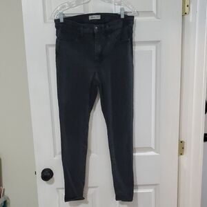 Madewell Road Tripper Black Jeans